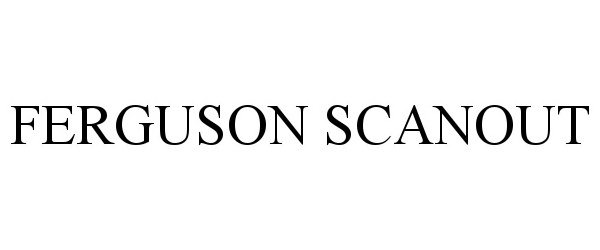  FERGUSON SCANOUT