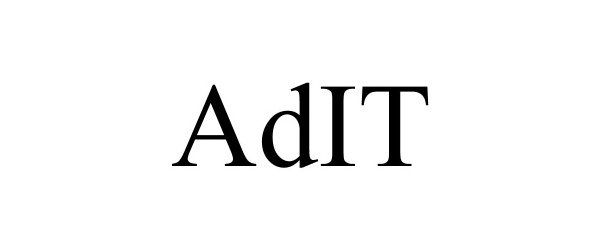 Trademark Logo ADIT