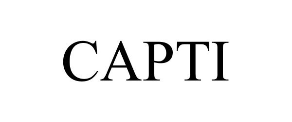 Trademark Logo CAPTI