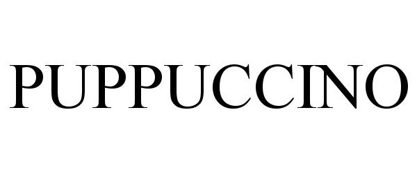Trademark Logo PUPPUCCINO
