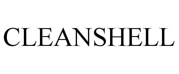 Trademark Logo CLEANSHELL