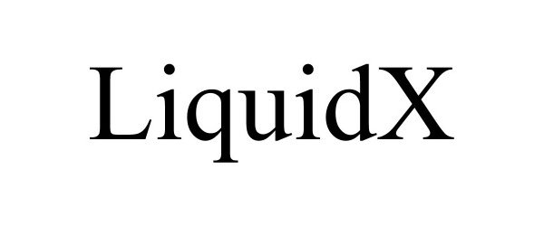 Trademark Logo LIQUIDX