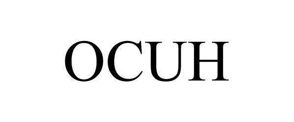 Trademark Logo OCUH