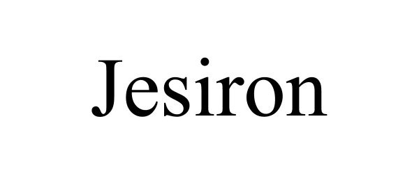 Trademark Logo JESIRON