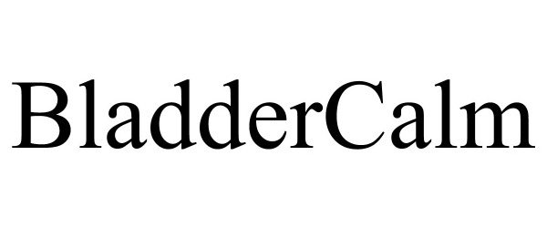 Trademark Logo BLADDERCALM
