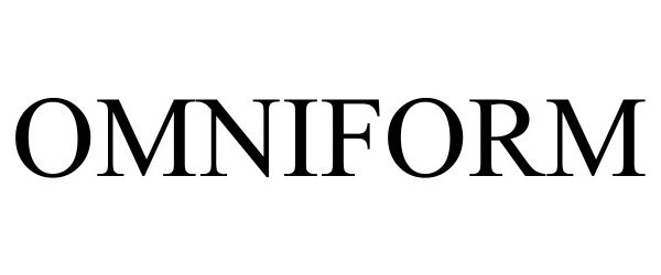 Trademark Logo OMNIFORM