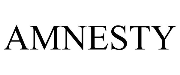 Trademark Logo AMNESTY