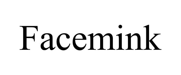 Trademark Logo FACEMINK