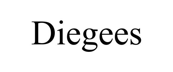  DIEGEES