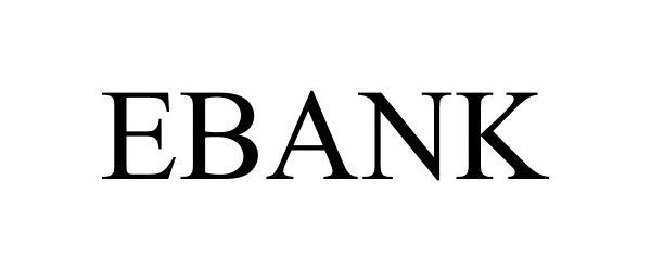 Trademark Logo EBANK