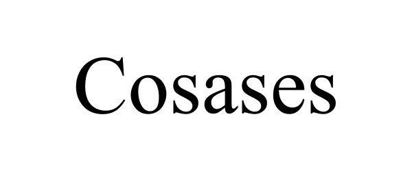 Trademark Logo COSASES