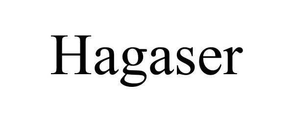 Trademark Logo HAGASER
