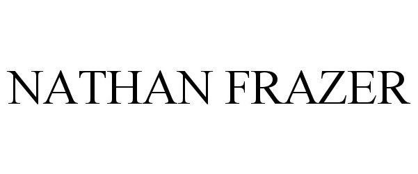 Trademark Logo NATHAN FRAZER