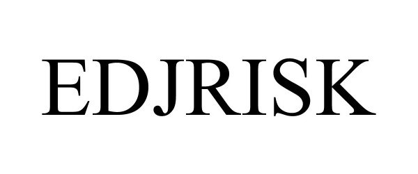 Trademark Logo EDJRISK