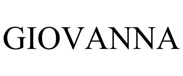 Trademark Logo GIOVANNA