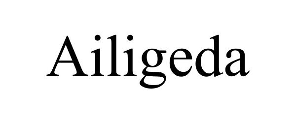 Trademark Logo AILIGEDA