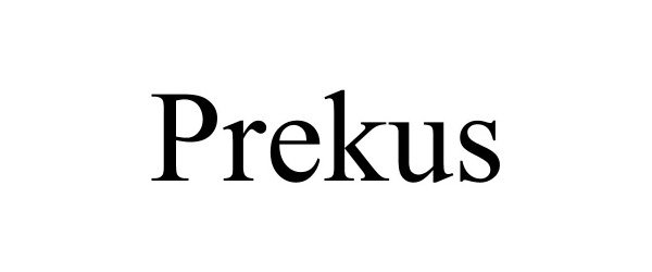 Trademark Logo PREKUS