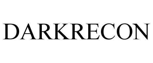 Trademark Logo DARKRECON