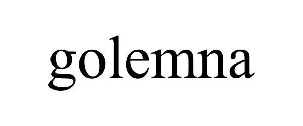 Trademark Logo GOLEMNA