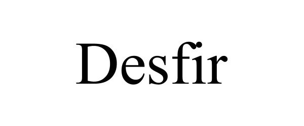 Trademark Logo DESFIR