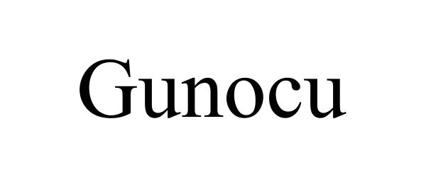 Trademark Logo GUNOCU