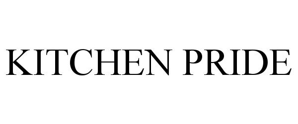 Trademark Logo KITCHEN PRIDE