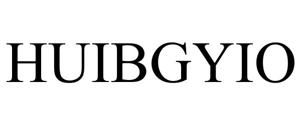 Trademark Logo HUIBGYIO