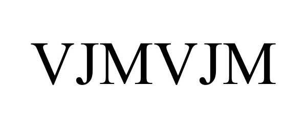 Trademark Logo VJMVJM