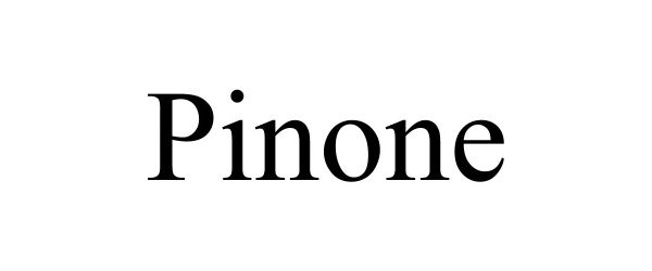 Trademark Logo PINONE