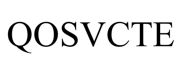  QOSVCTE