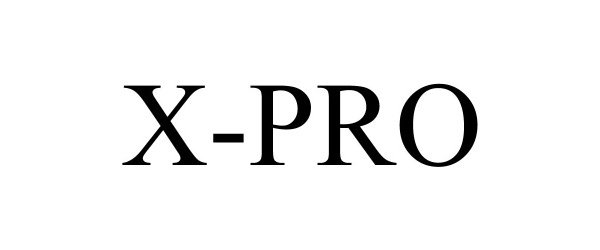 Trademark Logo X-PRO