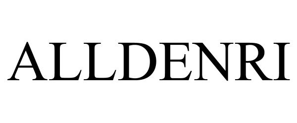 Trademark Logo ALLDENRI