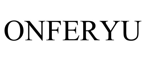 Trademark Logo ONFERYU