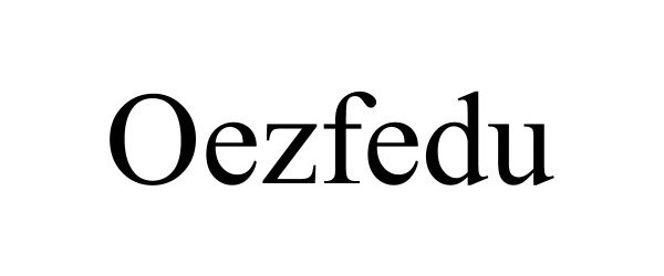 Trademark Logo OEZFEDU