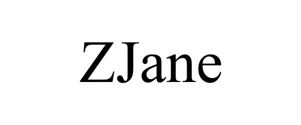 Trademark Logo ZJANE