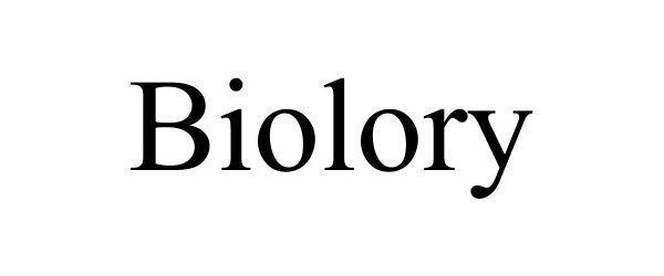 Trademark Logo BIOLORY