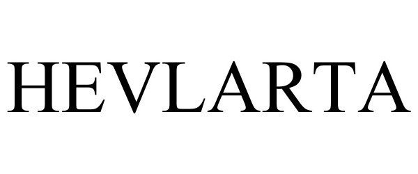 Trademark Logo HEVLARTA