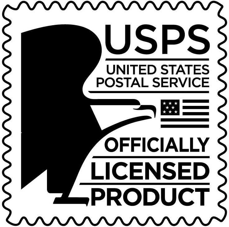 Trademark Logo USPS UNITED STATES POSTAL SERVICE OFFICIALLY LICENSED PRODUCT