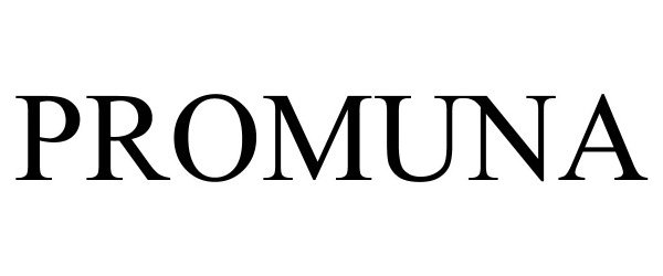 Trademark Logo PROMUNA
