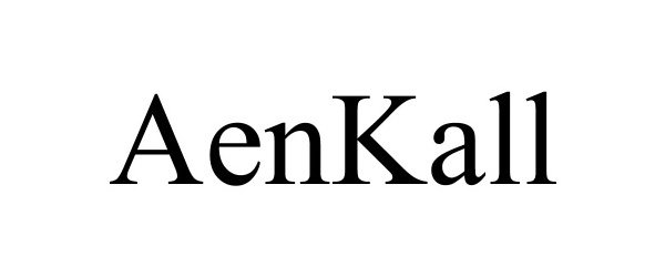 Trademark Logo AENKALL