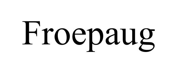  FROEPAUG