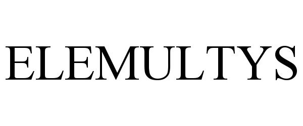 Trademark Logo ELEMULTYS
