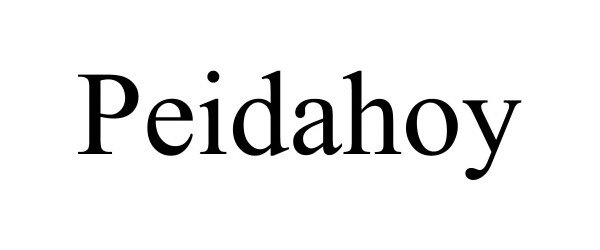  PEIDAHOY