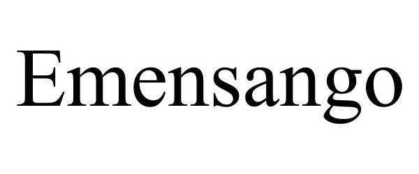 Trademark Logo EMENSANGO