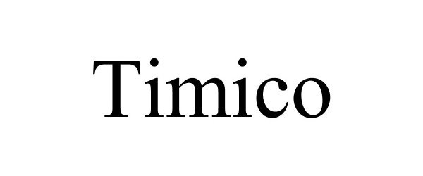 Trademark Logo TIMICO
