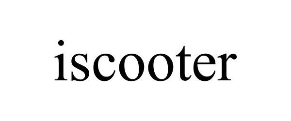 Trademark Logo ISCOOTER