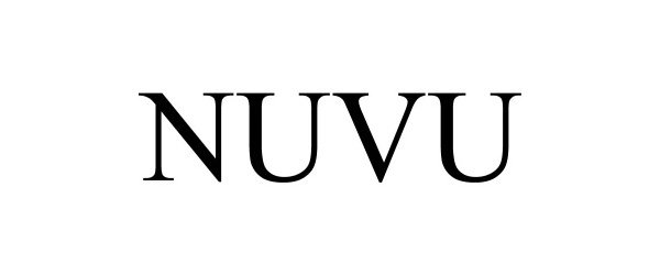 Trademark Logo NUVU