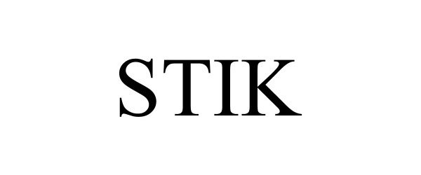 Trademark Logo STIK