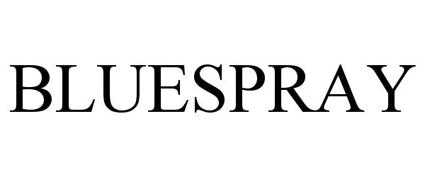 Trademark Logo BLUESPRAY