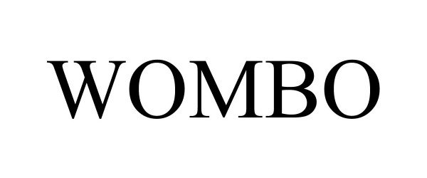 Trademark Logo WOMBO